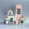 Groothandel terrazzo Home geur geur aroma riet diffuser 120 ml